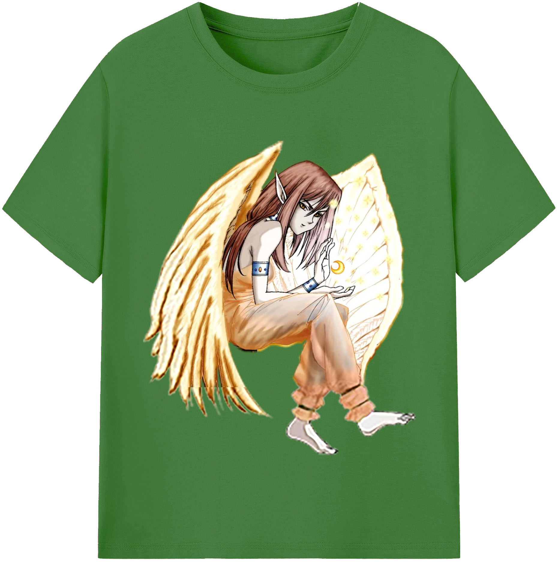 （画像用） 遊☆戯☆王 Yu-Gi-Oh! レディースカジュアルプリントTシャツ（綿100％）